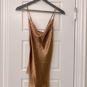 Banana Republic Satin Cowl Neck Top